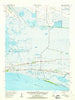 Sweet Lake Louisiana Historical topographic map, 1:62500 scale, 15 X 15 Minute, Year 1955