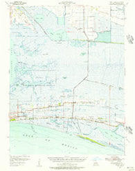 Sweet Lake Louisiana Historical topographic map, 1:62500 scale, 15 X 15 Minute, Year 1955
