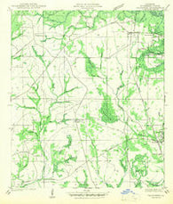 Talisheek Louisiana Historical topographic map, 1:31680 scale, 7.5 X 7.5 Minute, Year 1942