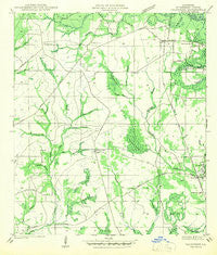 Talisheek Louisiana Historical topographic map, 1:31680 scale, 7.5 X 7.5 Minute, Year 1942