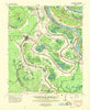 Talla Bena Louisiana Historical topographic map, 1:62500 scale, 15 X 15 Minute, Year 1939