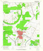 Tallulah Louisiana Historical topographic map, 1:24000 scale, 7.5 X 7.5 Minute, Year 1963