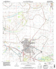 Tallulah Louisiana Historical topographic map, 1:24000 scale, 7.5 X 7.5 Minute, Year 1994