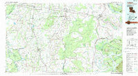 Tallulah Louisiana Historical topographic map, 1:100000 scale, 30 X 60 Minute, Year 1982