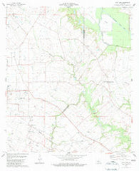 Tate Cove Louisiana Historical topographic map, 1:24000 scale, 7.5 X 7.5 Minute, Year 1983