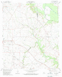 Tate Cove Louisiana Historical topographic map, 1:24000 scale, 7.5 X 7.5 Minute, Year 1983