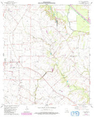 Tate Cove Louisiana Historical topographic map, 1:24000 scale, 7.5 X 7.5 Minute, Year 1983