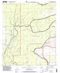 Tensas Bluff Louisiana Historical topographic map, 1:24000 scale, 7.5 X 7.5 Minute, Year 1998
