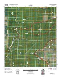 Tensas Bluff Louisiana Historical topographic map, 1:24000 scale, 7.5 X 7.5 Minute, Year 2012