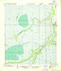 Theriot Louisiana Historical topographic map, 1:31680 scale, 7.5 X 7.5 Minute, Year 1935