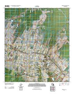 Thibodaux Louisiana Historical topographic map, 1:24000 scale, 7.5 X 7.5 Minute, Year 2012