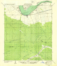 Thibodaux NE Louisiana Historical topographic map, 1:31680 scale, 7.5 X 7.5 Minute, Year 1932