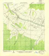 Thibodaux SW Louisiana Historical topographic map, 1:31680 scale, 7.5 X 7.5 Minute, Year 1932