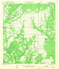 Thigpen Louisiana Historical topographic map, 1:31680 scale, 7.5 X 7.5 Minute, Year 1942