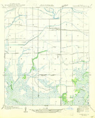 Thornwell Louisiana Historical topographic map, 1:31680 scale, 7.5 X 7.5 Minute, Year 1947