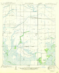 Thornwell Louisiana Historical topographic map, 1:31680 scale, 7.5 X 7.5 Minute, Year 1947