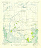 Thornwell Louisiana Historical topographic map, 1:31680 scale, 7.5 X 7.5 Minute, Year 1954