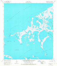 Three Mile Bay Louisiana Historical topographic map, 1:24000 scale, 7.5 X 7.5 Minute, Year 1955