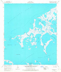 Three Mile Bay Louisiana Historical topographic map, 1:24000 scale, 7.5 X 7.5 Minute, Year 1955