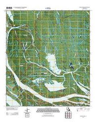 Tiger Island Louisiana Historical topographic map, 1:24000 scale, 7.5 X 7.5 Minute, Year 2012
