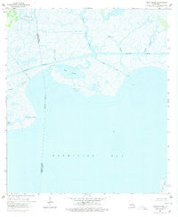Tigre Lagoon Louisiana Historical topographic map, 1:24000 scale, 7.5 X 7.5 Minute, Year 1963