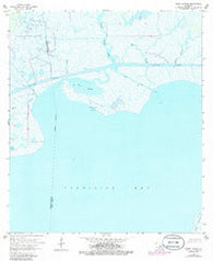 Tigre Lagoon Louisiana Historical topographic map, 1:24000 scale, 7.5 X 7.5 Minute, Year 1963