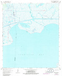 Tigre Lagoon Louisiana Historical topographic map, 1:24000 scale, 7.5 X 7.5 Minute, Year 1963