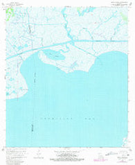 Tigre Lagoon Louisiana Historical topographic map, 1:24000 scale, 7.5 X 7.5 Minute, Year 1963