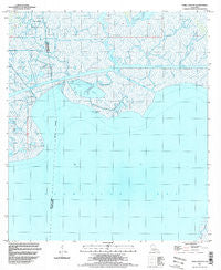 Tigre Lagoon Louisiana Historical topographic map, 1:24000 scale, 7.5 X 7.5 Minute, Year 1994