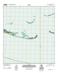 Timbalier Island Louisiana Historical topographic map, 1:24000 scale, 7.5 X 7.5 Minute, Year 2012