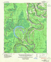 Tooleys Louisiana Historical topographic map, 1:62500 scale, 15 X 15 Minute, Year 1941