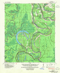 Tooleys Louisiana Historical topographic map, 1:62500 scale, 15 X 15 Minute, Year 1941