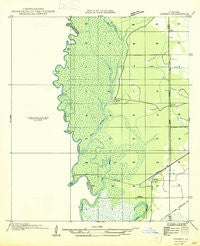 Toomey Texas Historical topographic map, 1:31680 scale, 7.5 X 7.5 Minute, Year 1947