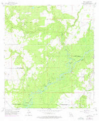 Topsy Louisiana Historical topographic map, 1:24000 scale, 7.5 X 7.5 Minute, Year 1957