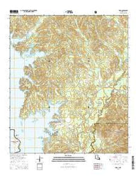 Toro Louisiana Current topographic map, 1:24000 scale, 7.5 X 7.5 Minute, Year 2015