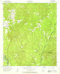 Toro Louisiana Historical topographic map, 1:24000 scale, 7.5 X 7.5 Minute, Year 1954