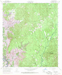Toro Louisiana Historical topographic map, 1:24000 scale, 7.5 X 7.5 Minute, Year 1954