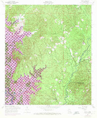 Toro Louisiana Historical topographic map, 1:24000 scale, 7.5 X 7.5 Minute, Year 1954