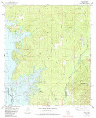 Toro Louisiana Historical topographic map, 1:24000 scale, 7.5 X 7.5 Minute, Year 1985