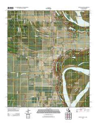 Transylvania Louisiana Historical topographic map, 1:24000 scale, 7.5 X 7.5 Minute, Year 2012