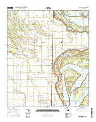 Transylvania Louisiana Current topographic map, 1:24000 scale, 7.5 X 7.5 Minute, Year 2015