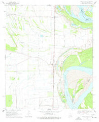 Transylvania Louisiana Historical topographic map, 1:24000 scale, 7.5 X 7.5 Minute, Year 1970