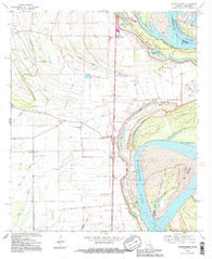 Transylvania Louisiana Historical topographic map, 1:24000 scale, 7.5 X 7.5 Minute, Year 1994