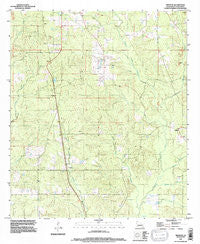 Trenton Louisiana Historical topographic map, 1:24000 scale, 7.5 X 7.5 Minute, Year 1995