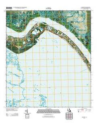Triumph Louisiana Historical topographic map, 1:24000 scale, 7.5 X 7.5 Minute, Year 2012