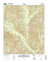 Truxno Louisiana Current topographic map, 1:24000 scale, 7.5 X 7.5 Minute, Year 2015