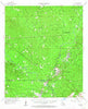Tullos Louisiana Historical topographic map, 1:62500 scale, 15 X 15 Minute, Year 1954
