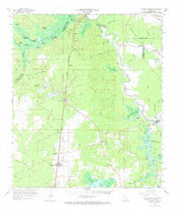Turkey Creek Louisiana Historical topographic map, 1:62500 scale, 15 X 15 Minute, Year 1967