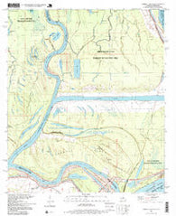 Turnbull Island Louisiana Historical topographic map, 1:24000 scale, 7.5 X 7.5 Minute, Year 1996
