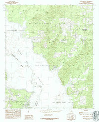 Union Springs Louisiana Historical topographic map, 1:24000 scale, 7.5 X 7.5 Minute, Year 1984